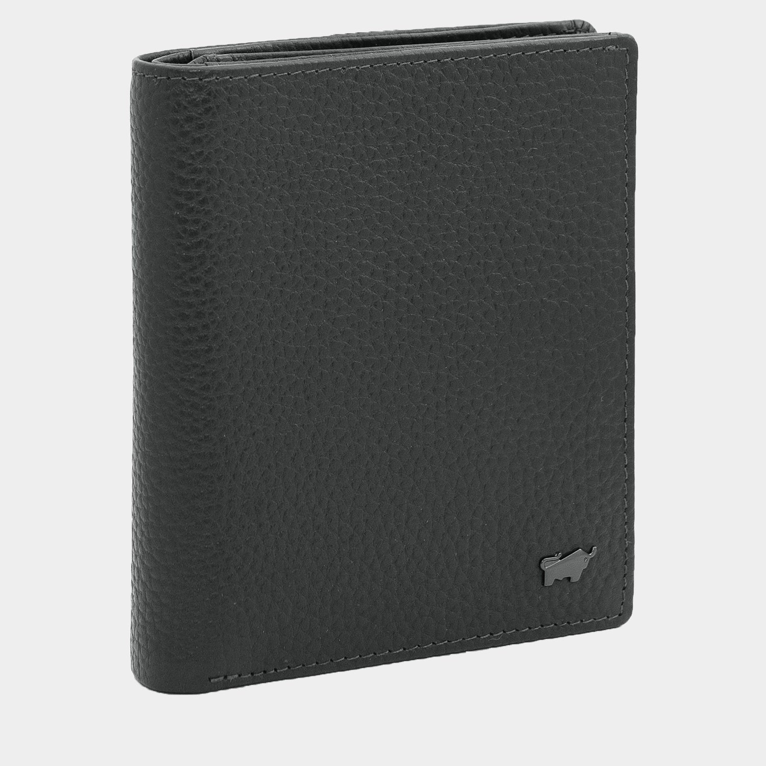 Schrägansicht THEO RFID Geldbörse H 16CS dark grey