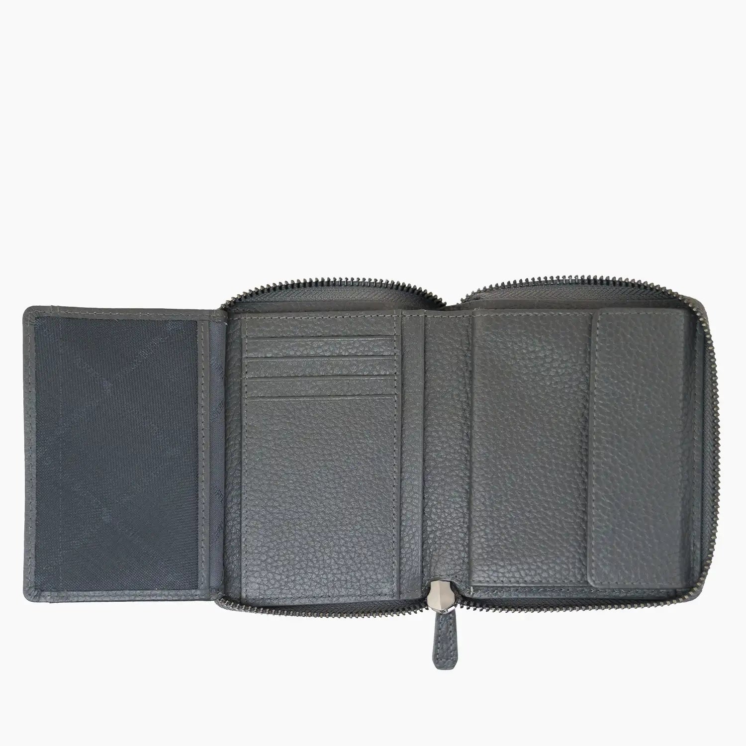 Innenansicht THEO RFID RV-Geldbörse H 8CS dark grey