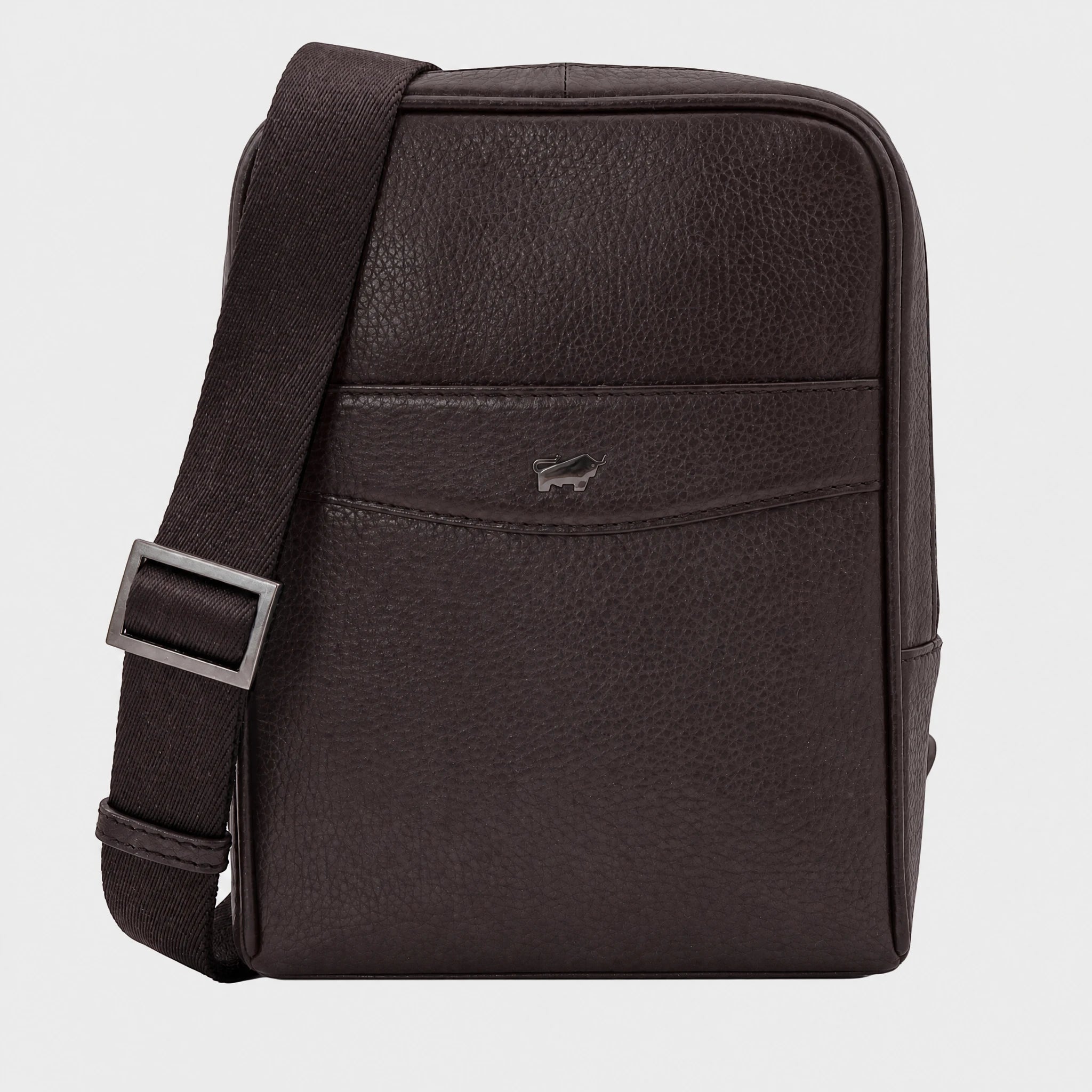 Frontansicht THEO Cross Body braun