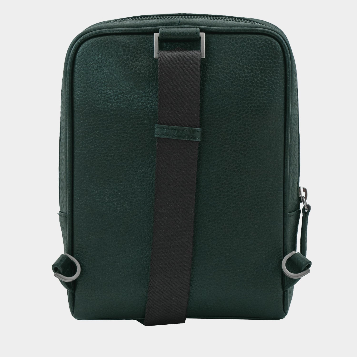 Rückansicht THEO Cross Body deep green