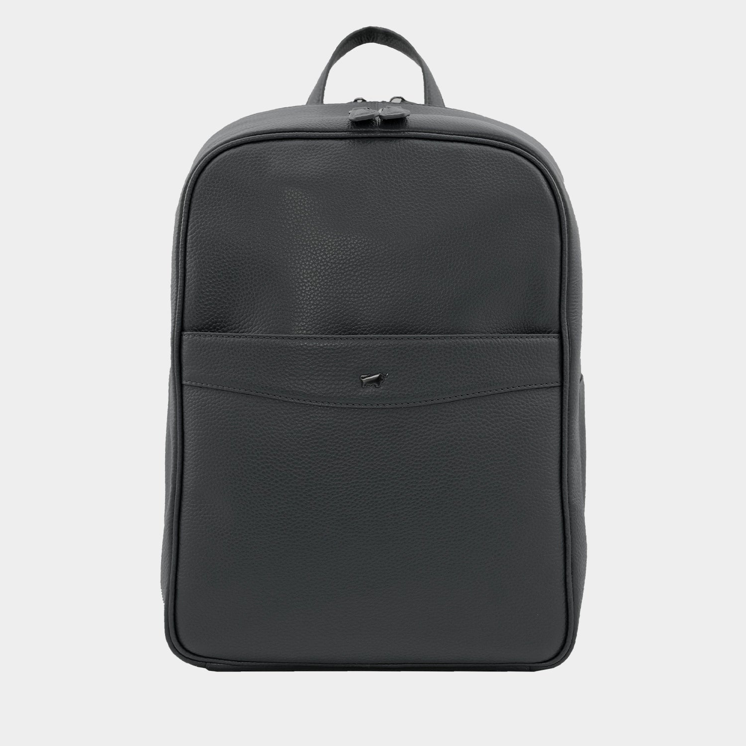 Frontansicht THEO Rucksack dark grey