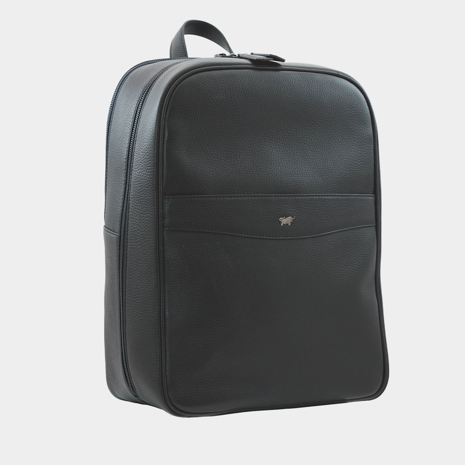 Schrägansicht THEO Rucksack dark grey