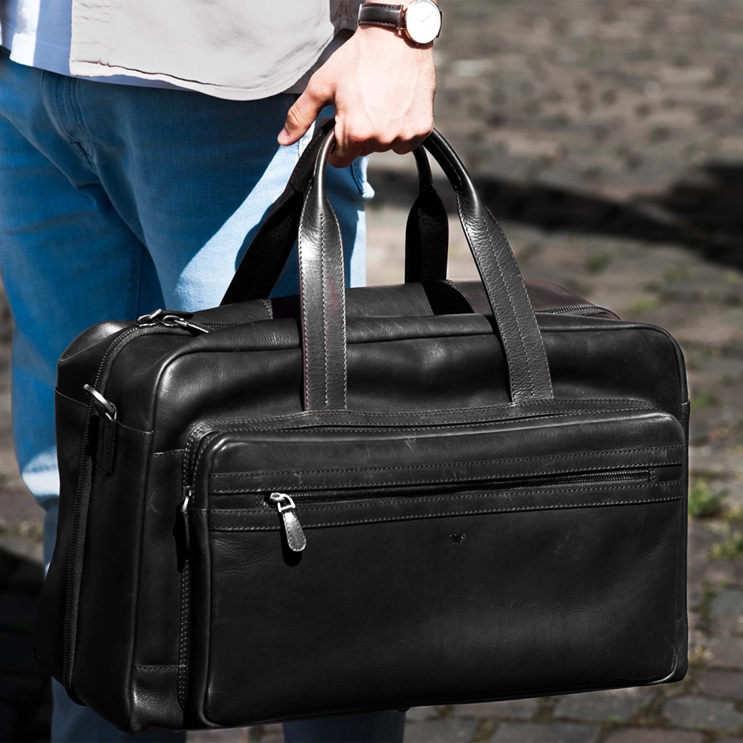 Keyfeature-1 PARMA Reisetasche schwarz 