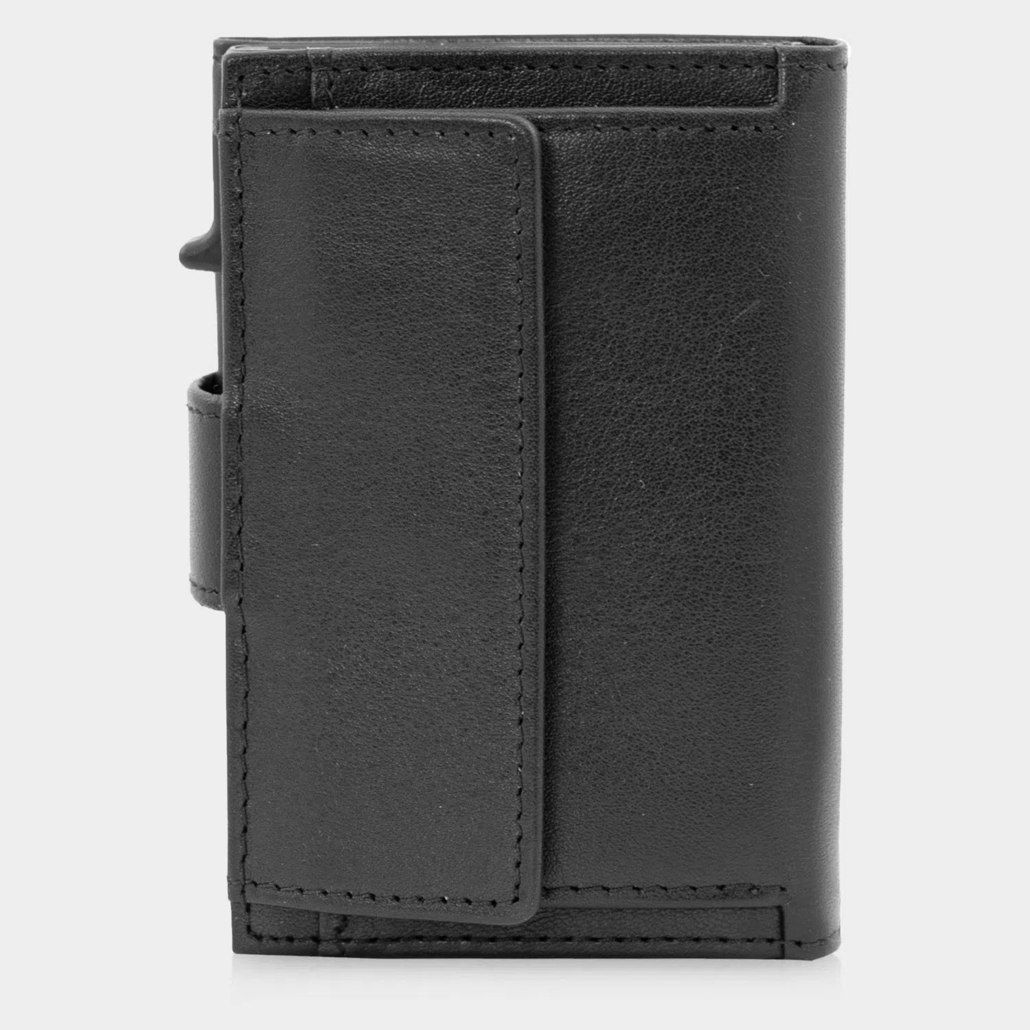 Slim Wallet Braun Büffel x Gentlemens mit Druckknopf