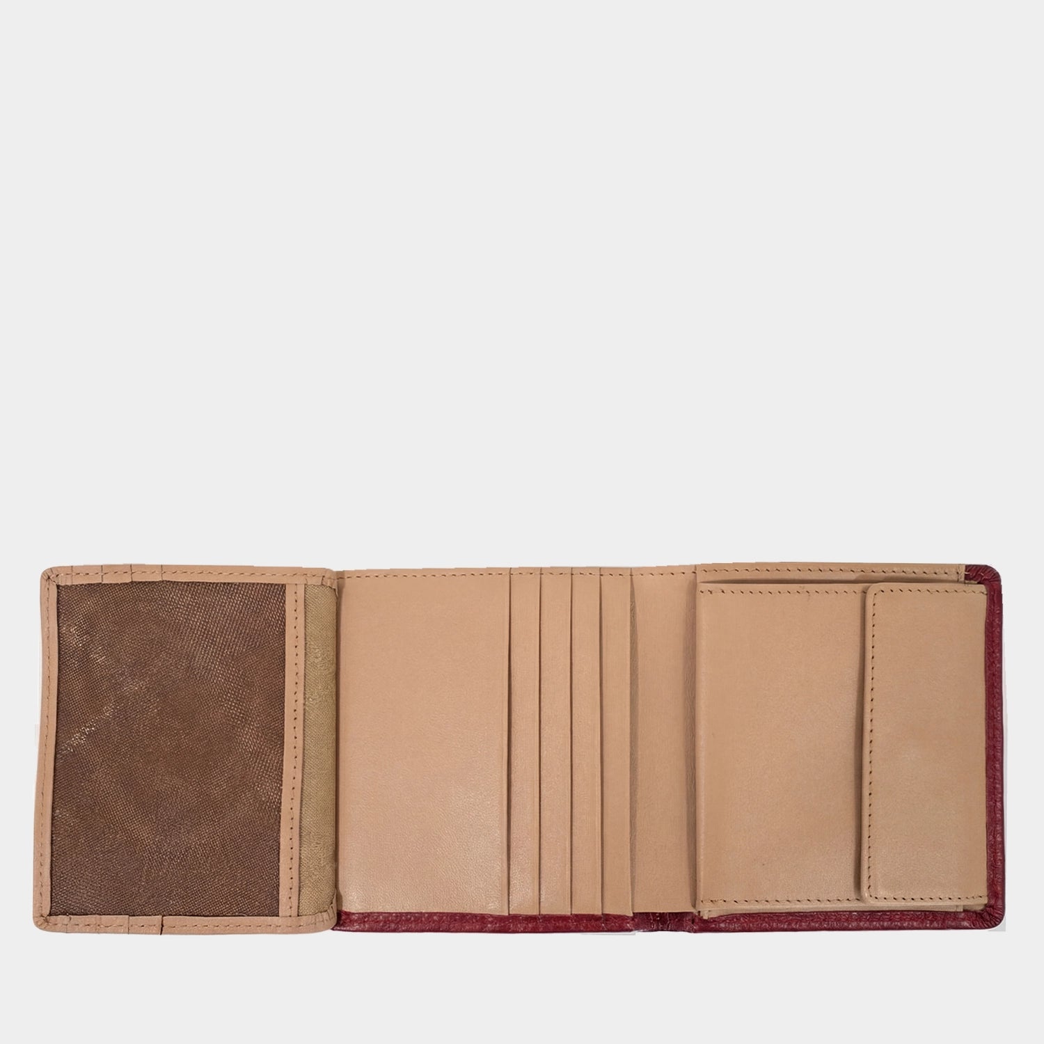 TONI Gelbörse Carre 8CS rot