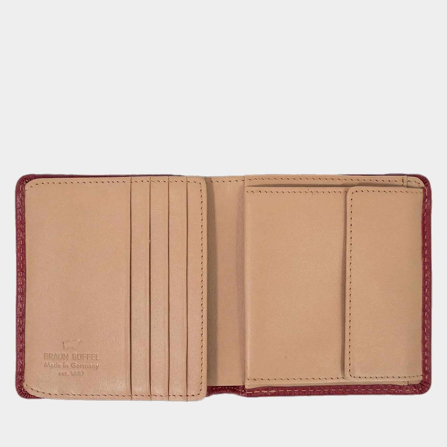 TONI Gelbörse Carre 8CS rot