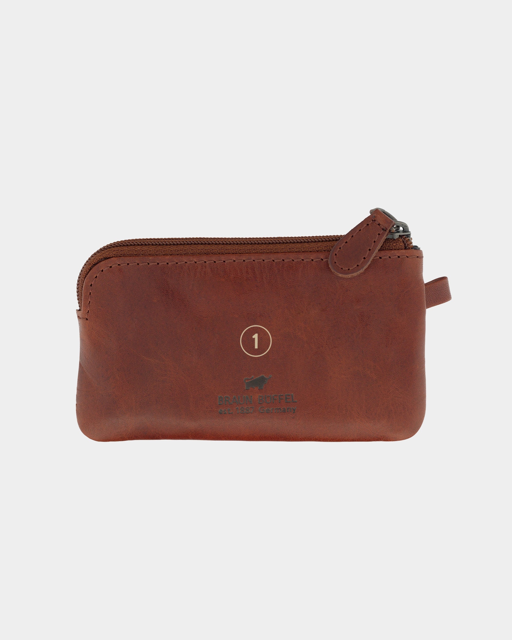 Personalisierungsbild AREZZO Schlüsseletui tabak