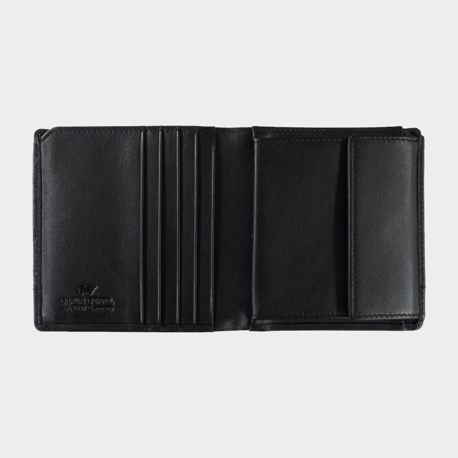 LEON RFID wallet Carre 4CS black