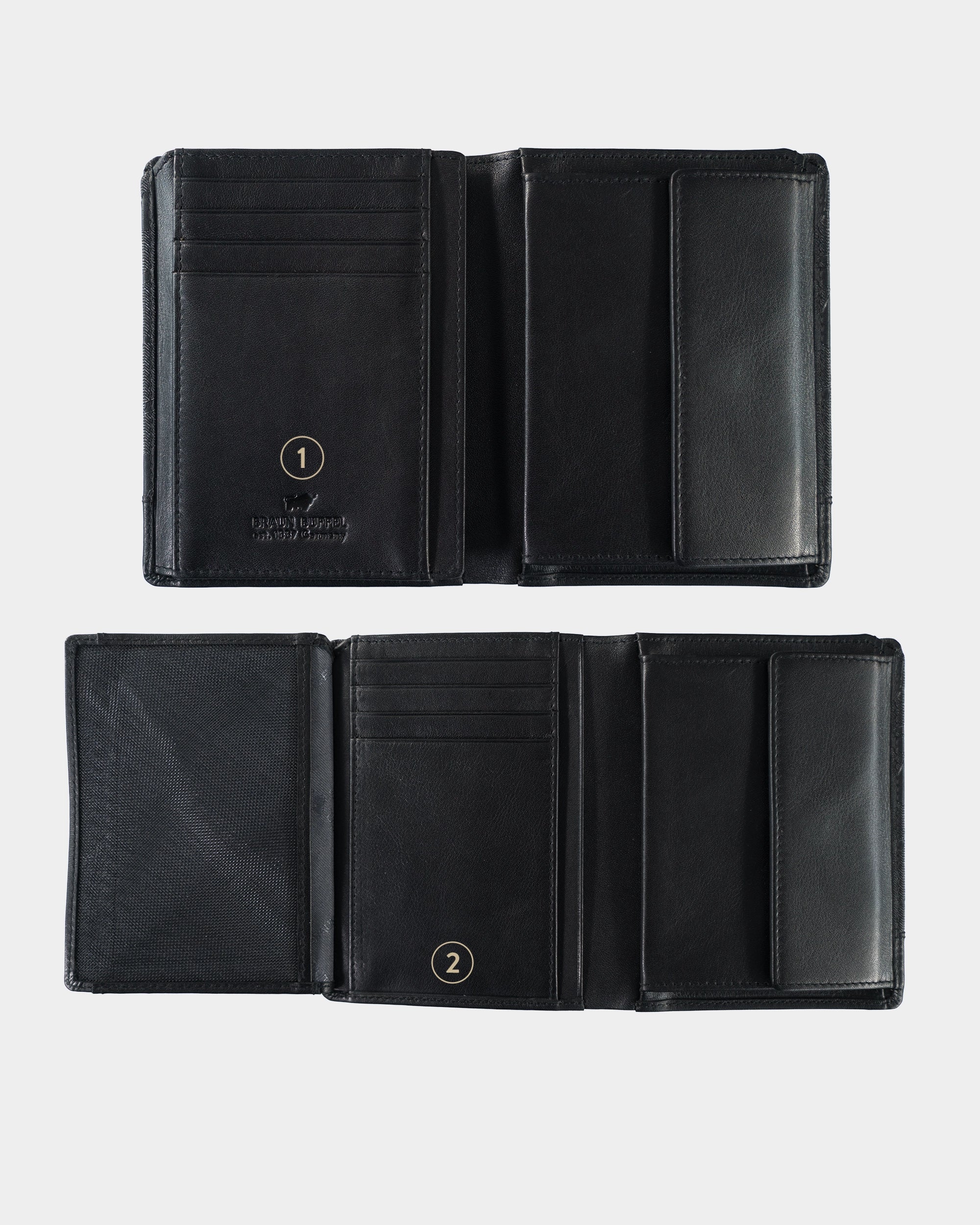 LEON RFID wallet H 8CS black