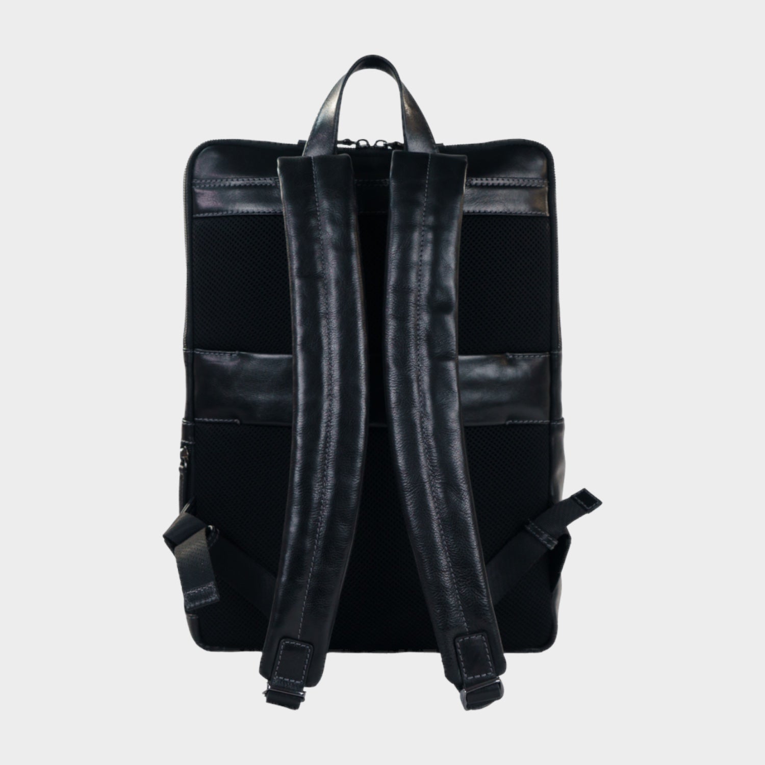 Rückansicht AREZZO Rucksack schwarz