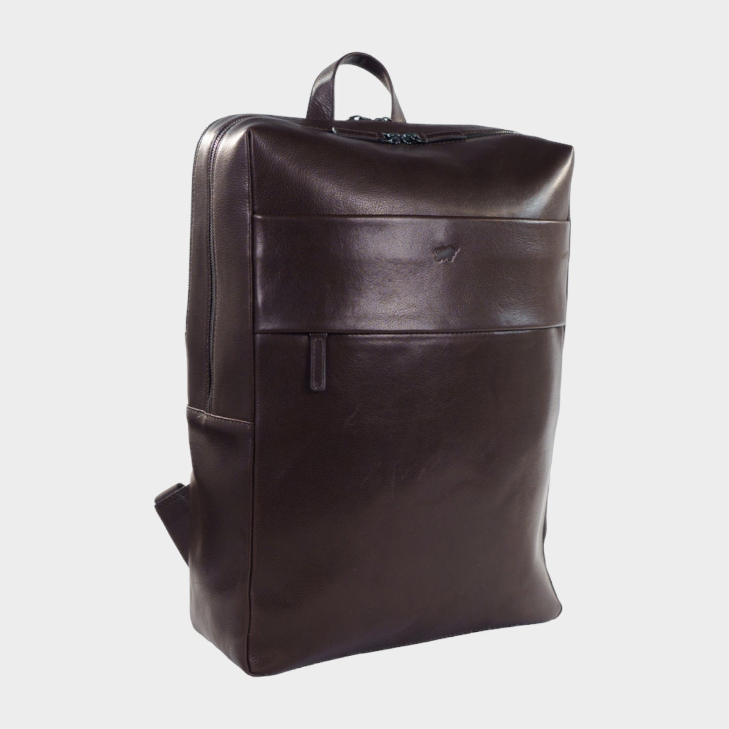 Schrägansicht AREZZO Rucksack braun