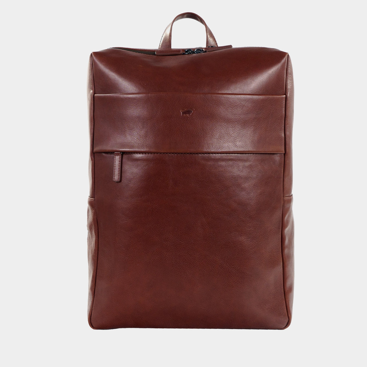 Frontansicht AREZZO Rucksack tabak