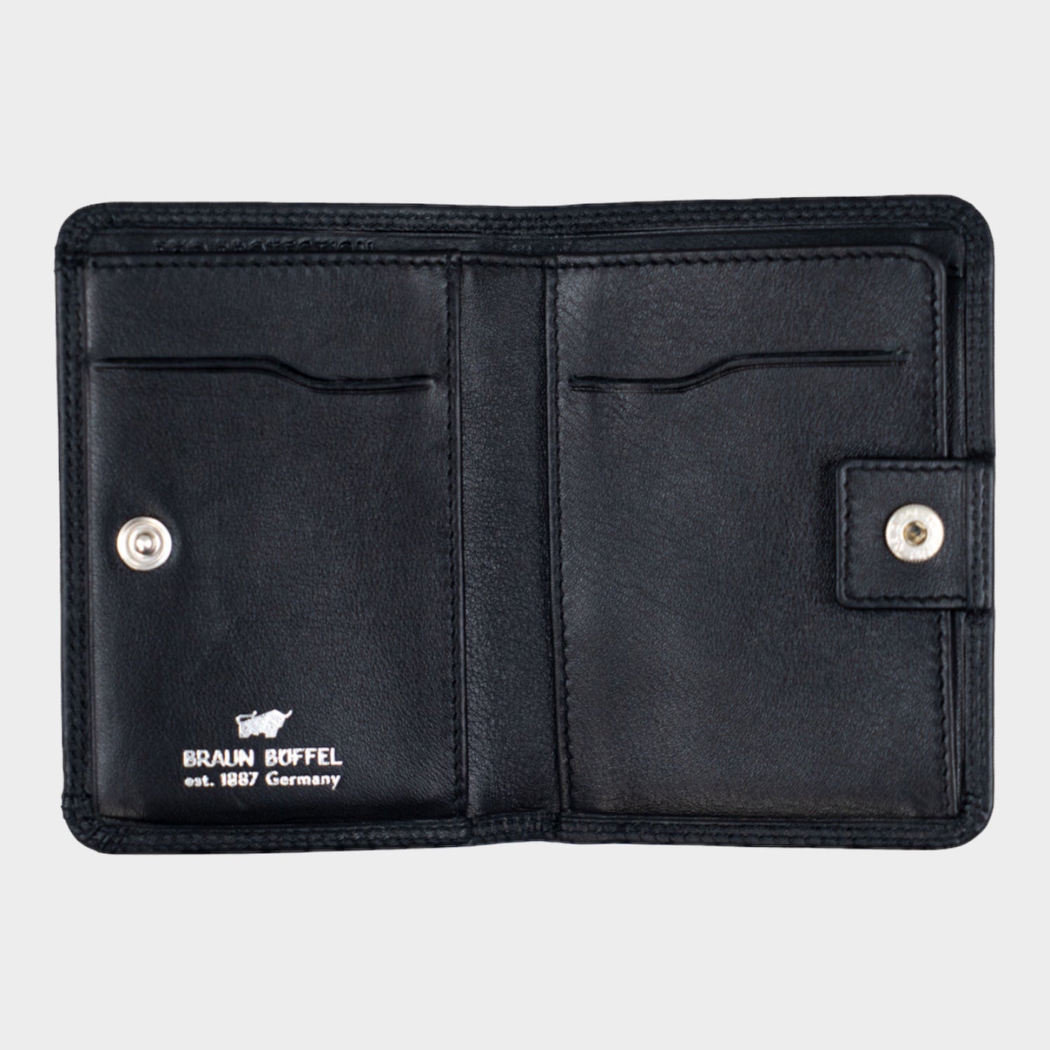 Innenansicht GOLF RFID Geldbörse S 2CS schwarz