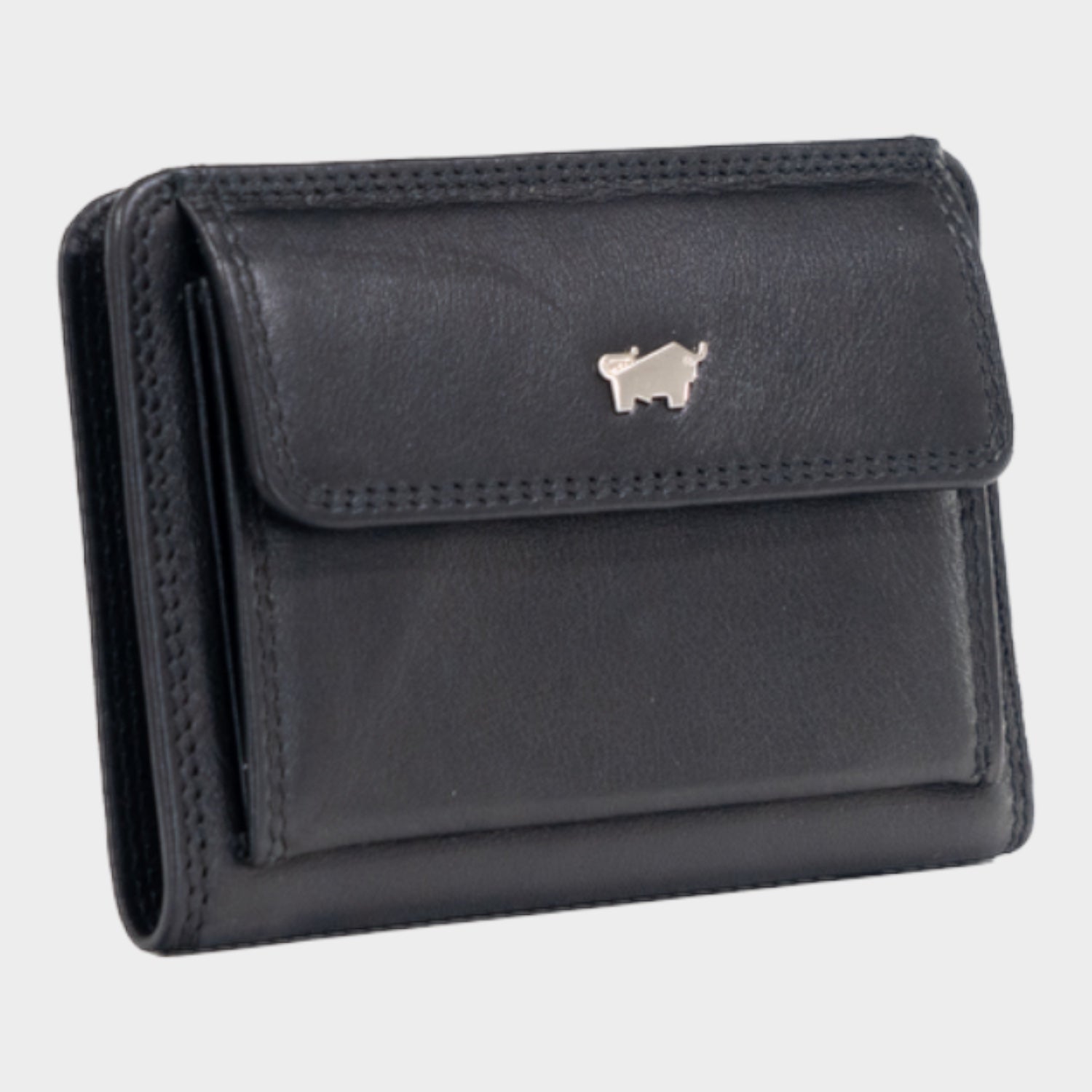 Schrägansicht GOLF RFID Geldbörse S 2CS schwarz