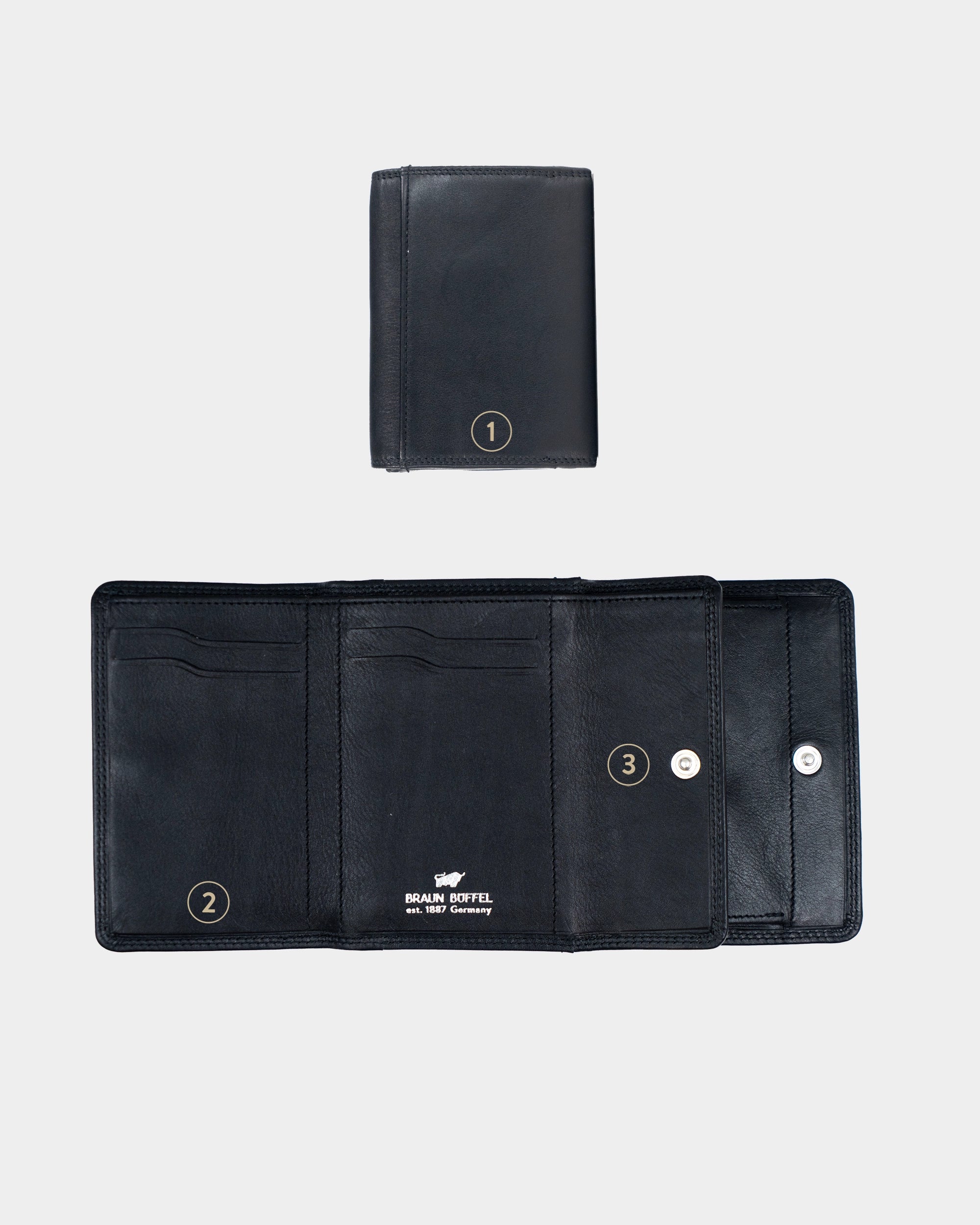 Personalisierungsbild GOLF RFID Geldbörse 4CS schwarz