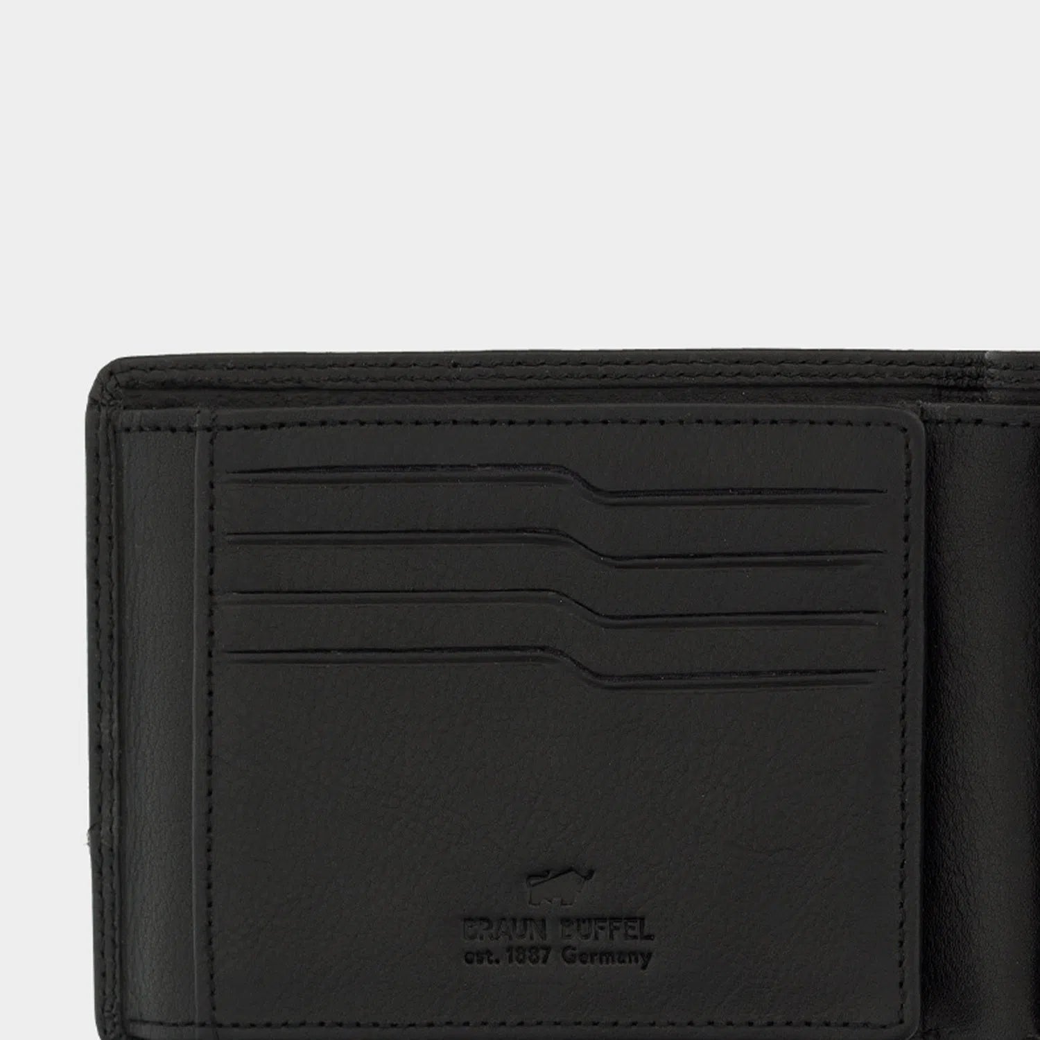 Keyfeature-3 GOLF 2.0 Geldbörse trifold 8CS schwarz 