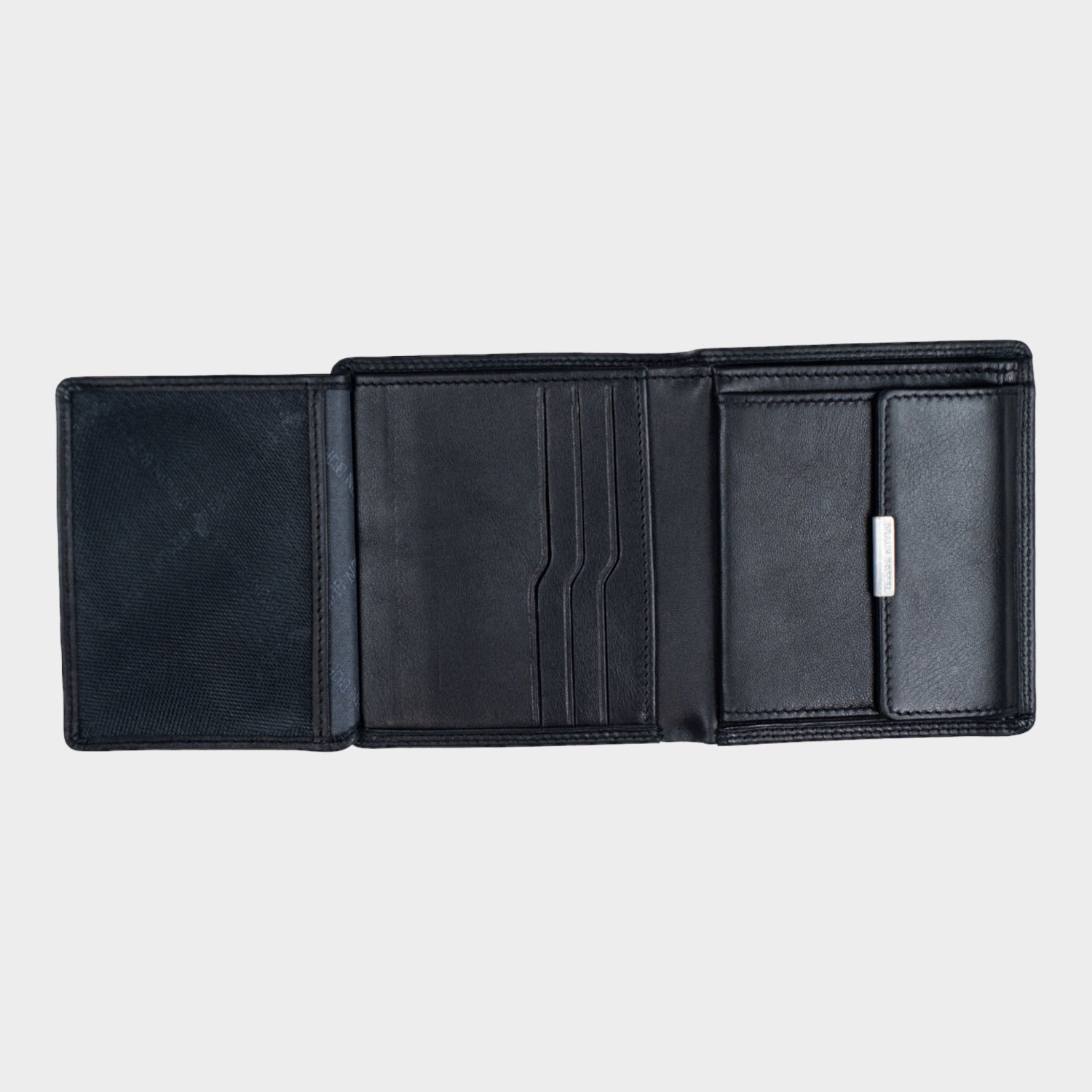 Innenansicht GOLF RFID Geldbörse Carré 6CS schwarz