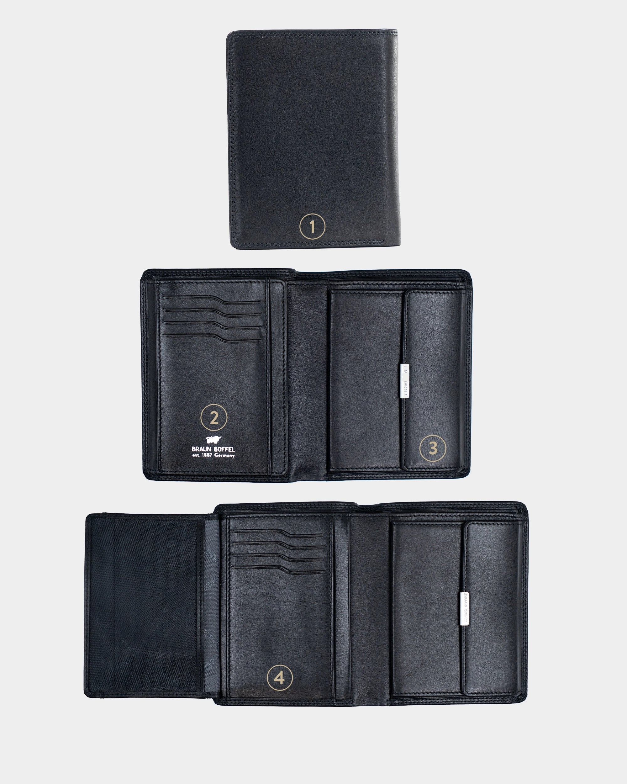 Personalisierungsbild GOLF RFID Geldbörse H 8CS schwarz