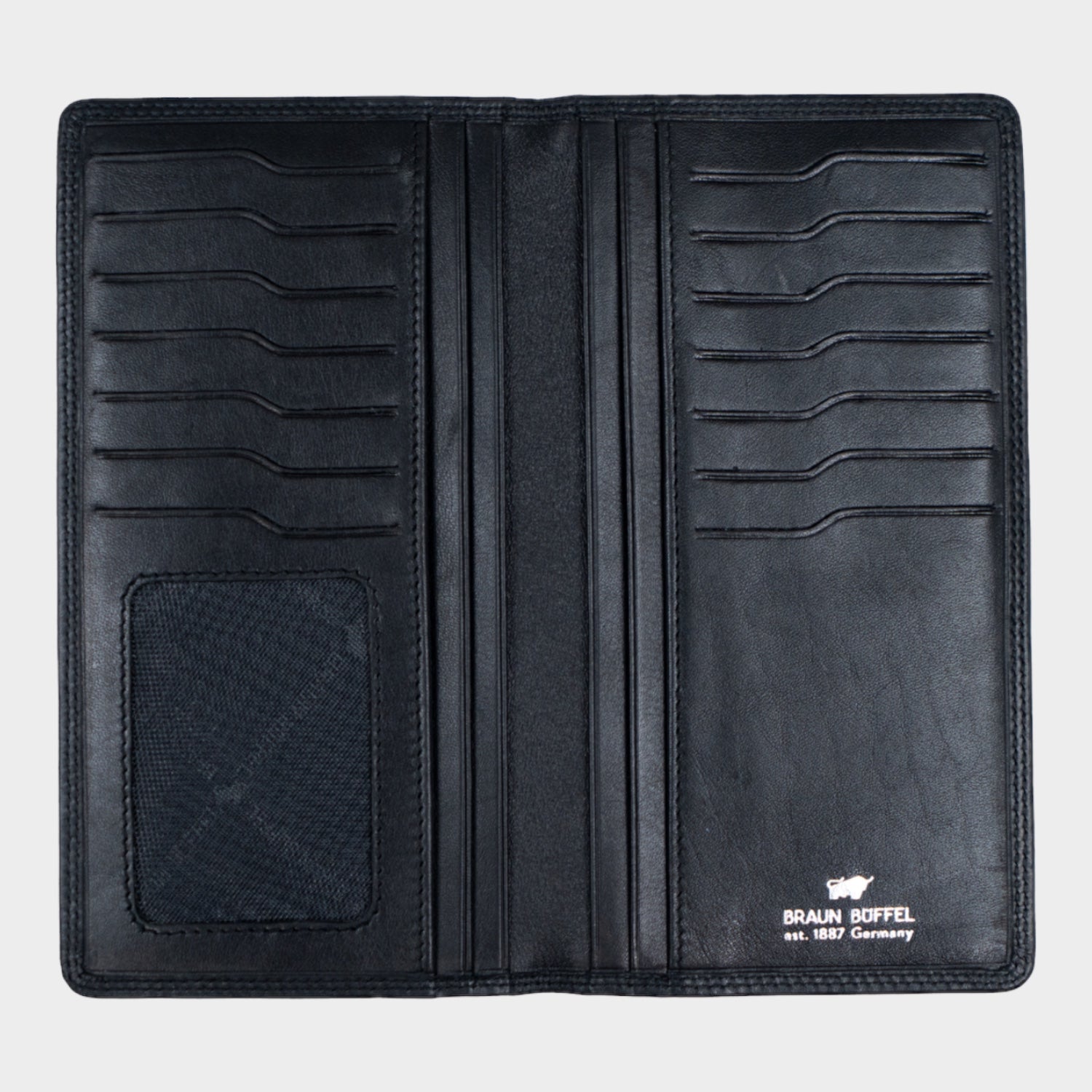 Innenansicht GOLF RFID Brieftasche 14CS schwarz