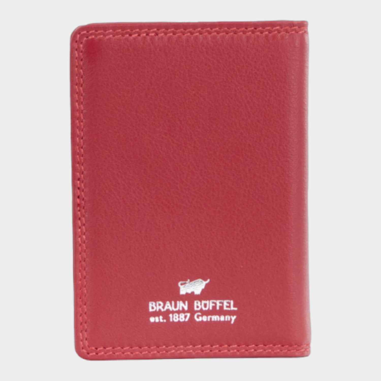 Rückansicht GOLF RFID Kartenetui 10CS rot
