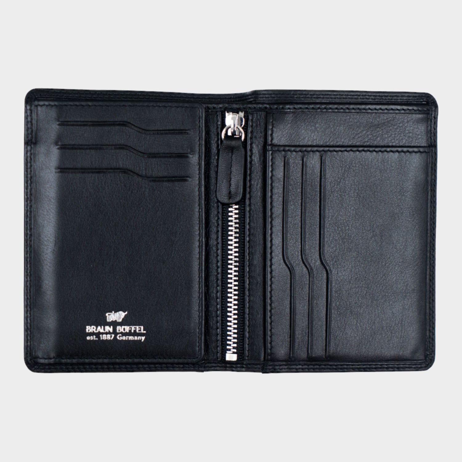 Innenansicht GOLF RFID Ausweisetui 9CS schwarz