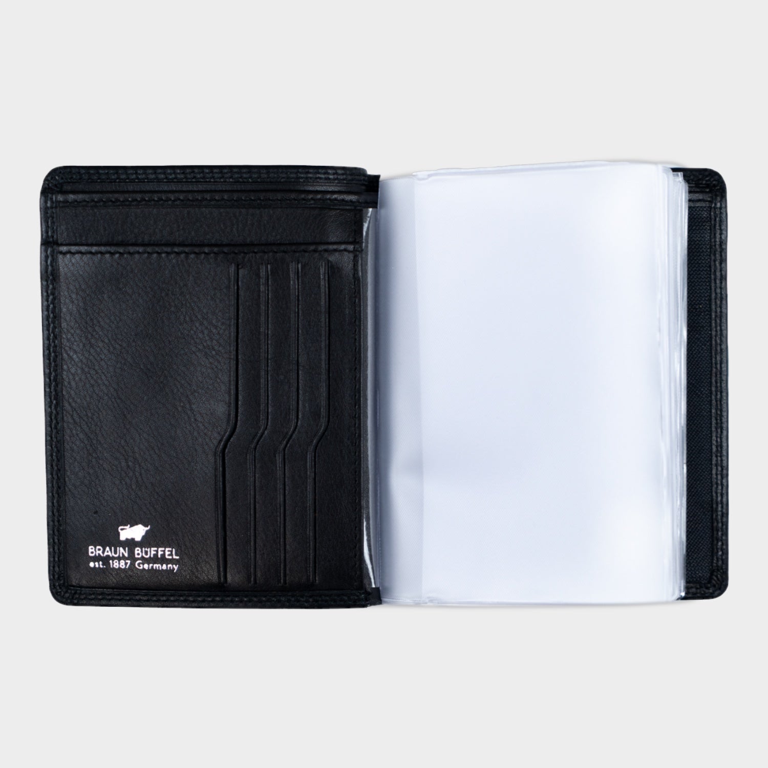 Innenansicht GOLF RFID Ausweisetui 4CS schwarz