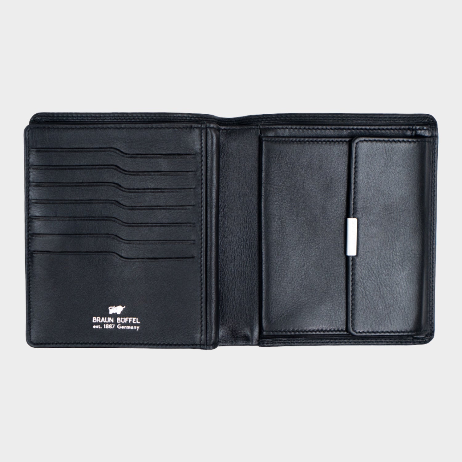 Innenansicht GOLF RFID Geldbörse H 14CS schwarz