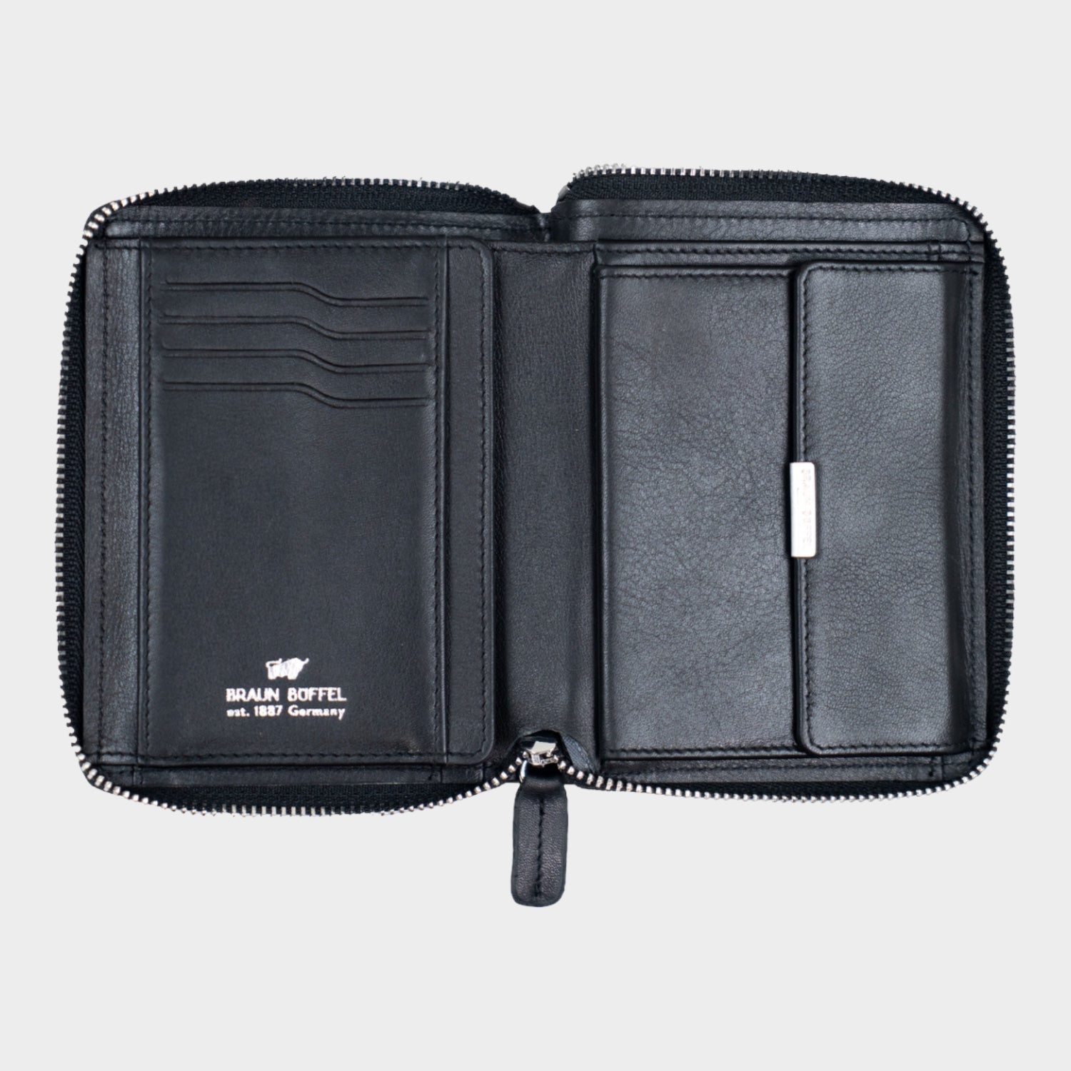 Innenansicht GOLF RFID RV-Geldbörse H 8CS schwarz