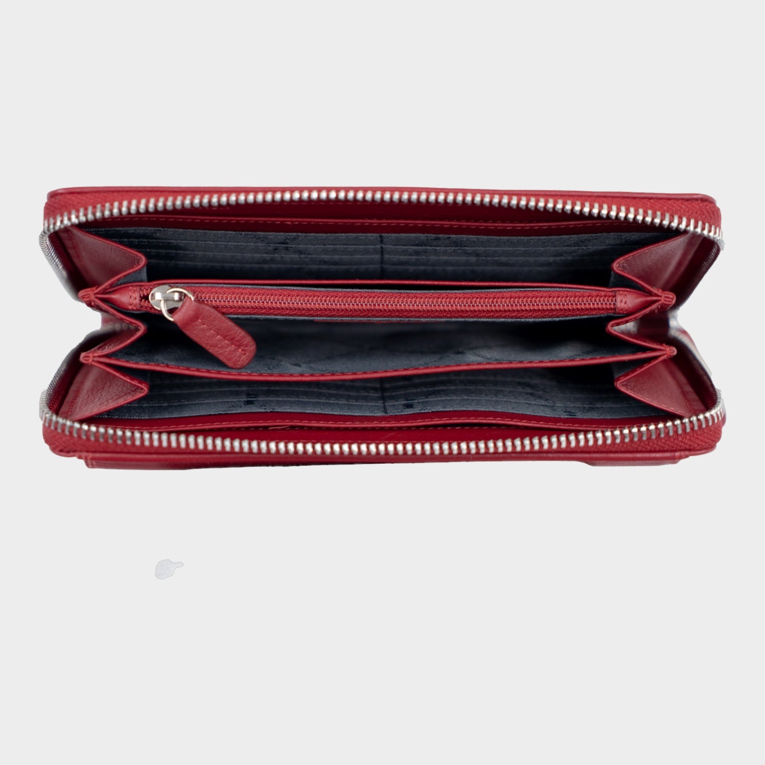 Innenansicht GOLF RFID RV-Geldbörse 16CS rot