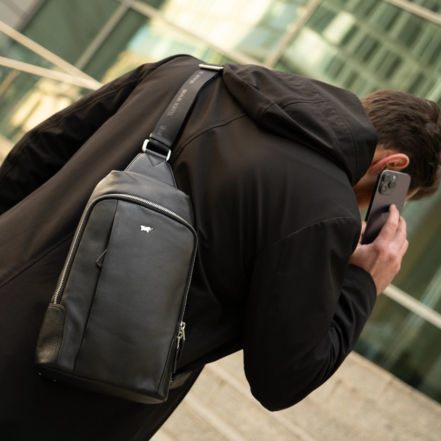 Keyfeature GOLF Sling Bag schwarz
