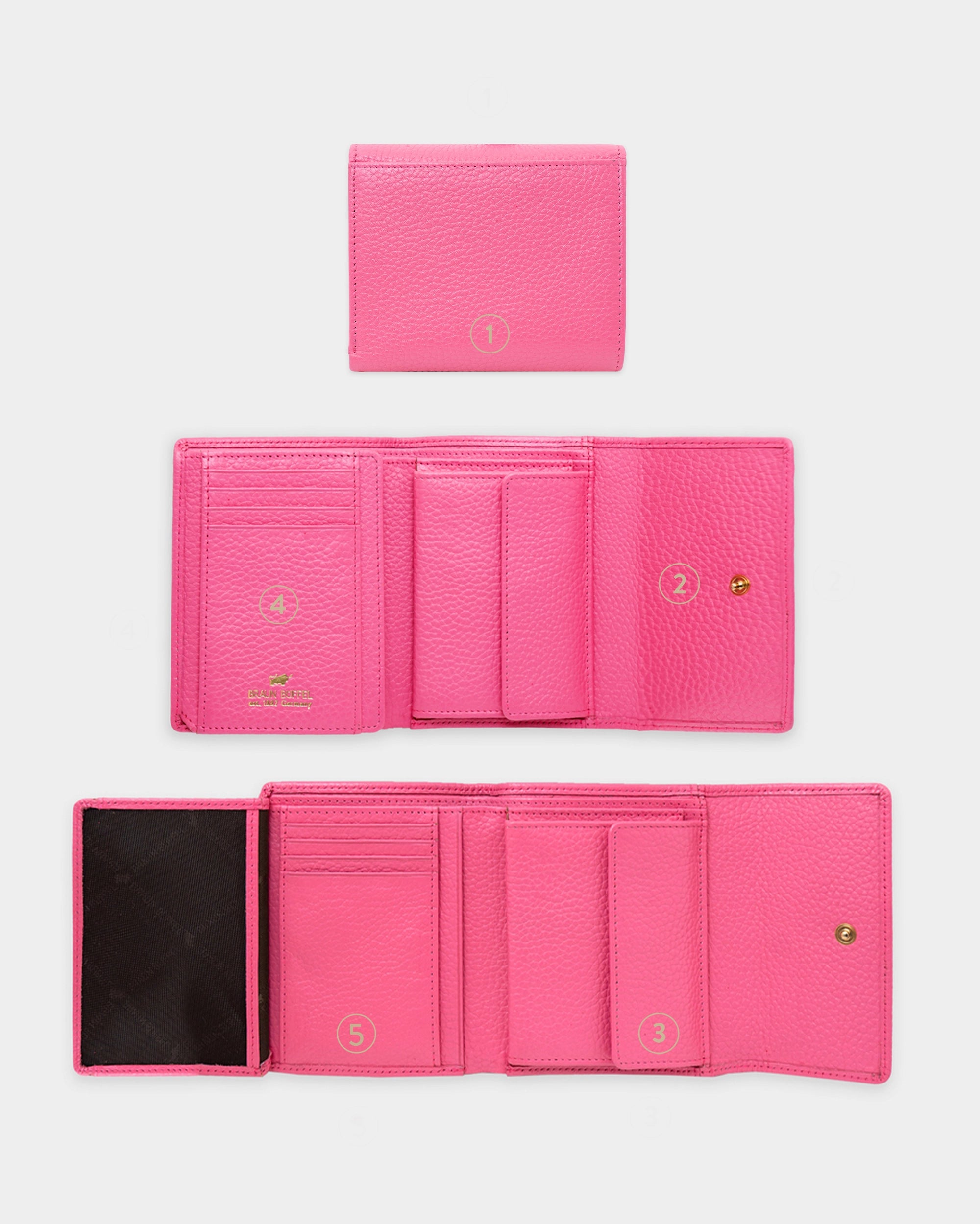 Personalisierungsbild ASTI Geldbörse M 8CS meta pink