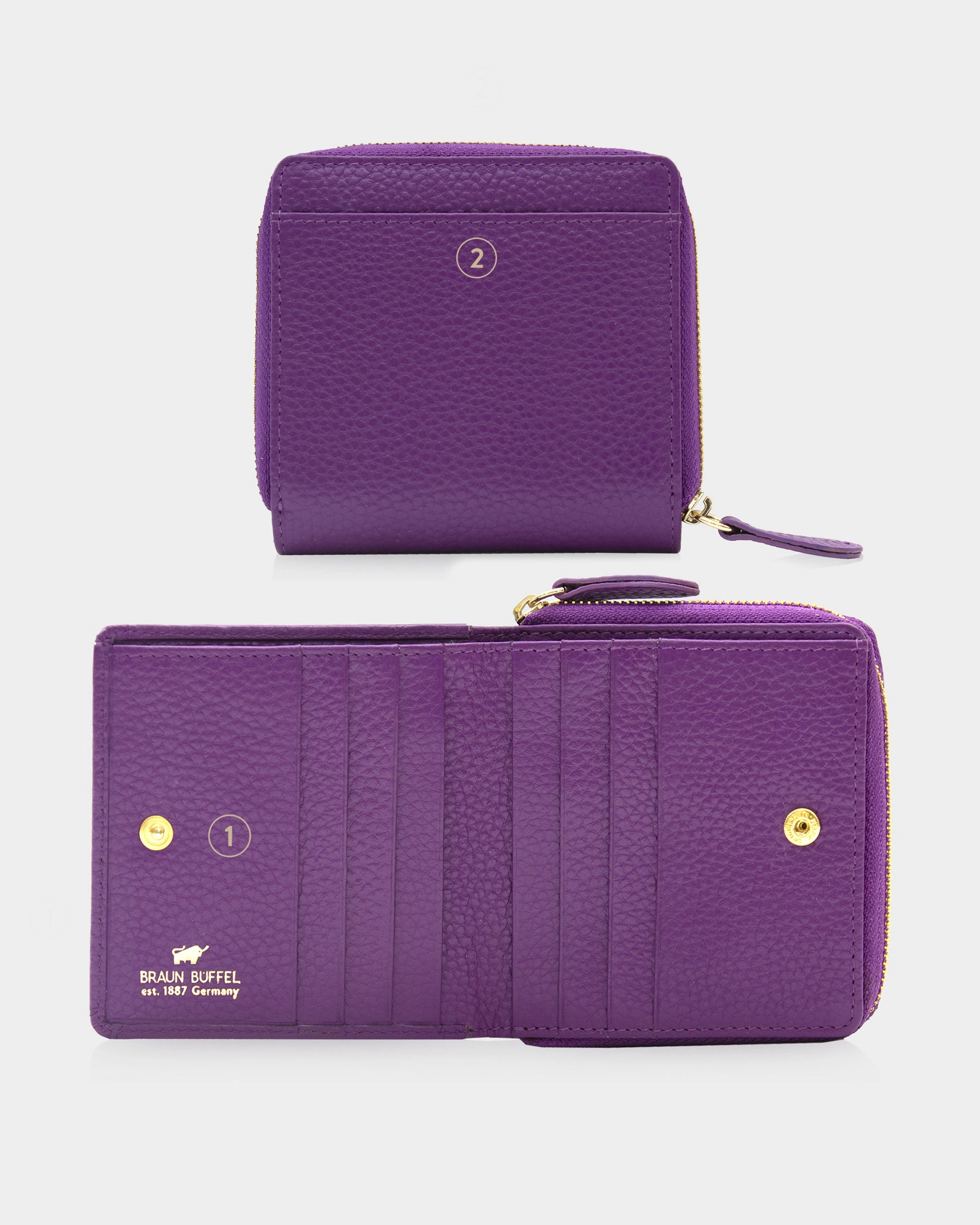 Personalisierungsbild ASTI RV-Geldbörse S 6CS dark violet