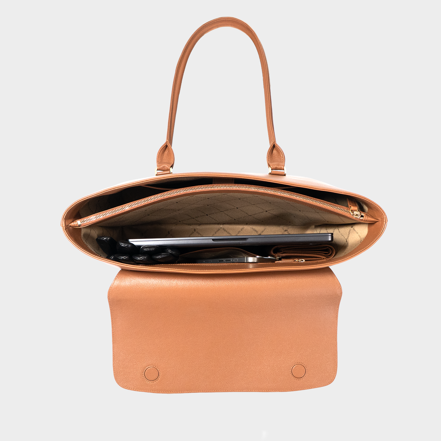 KAROLINE Tote Large saddle