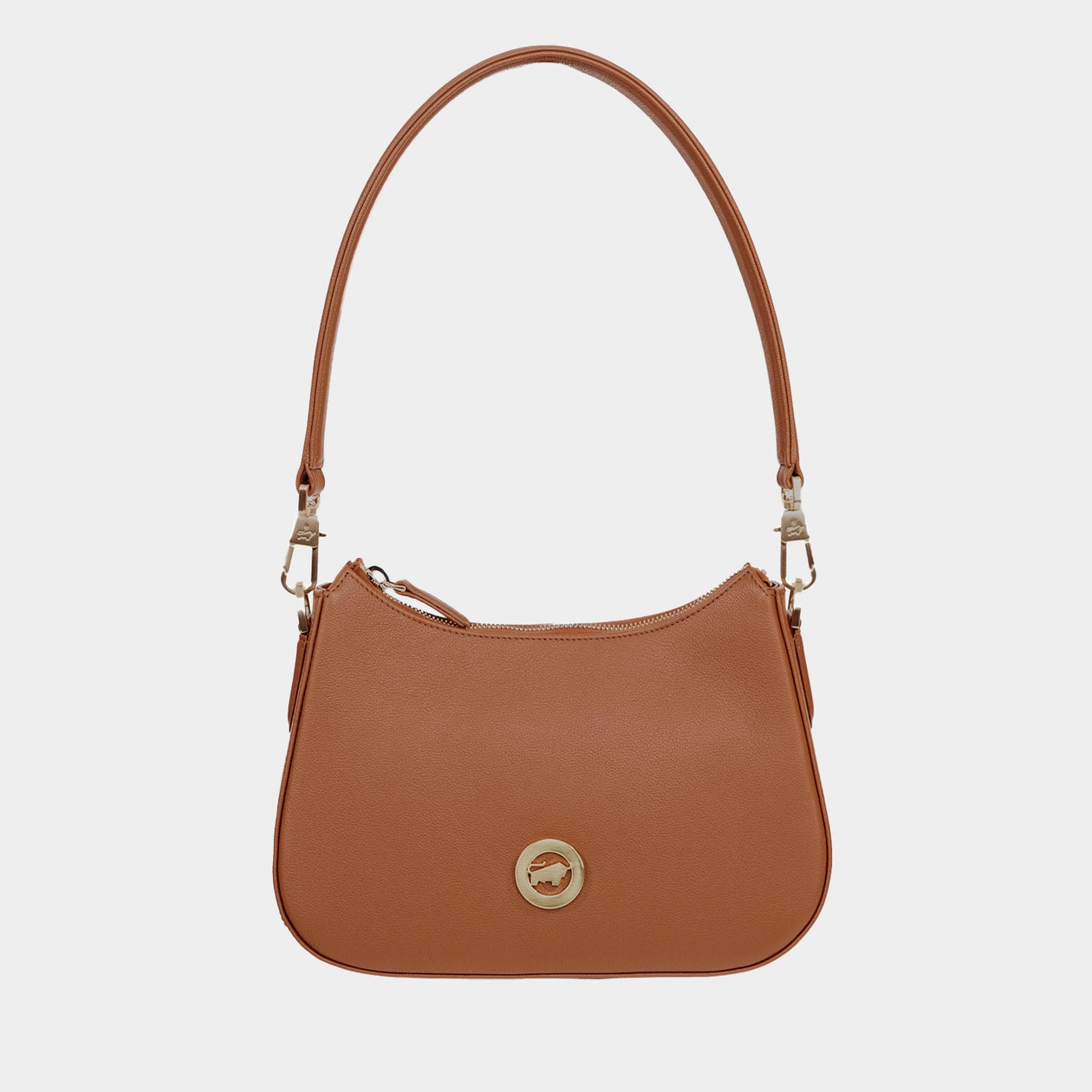 Frontansicht KAROLINE ICONIC Mini Bag saddle