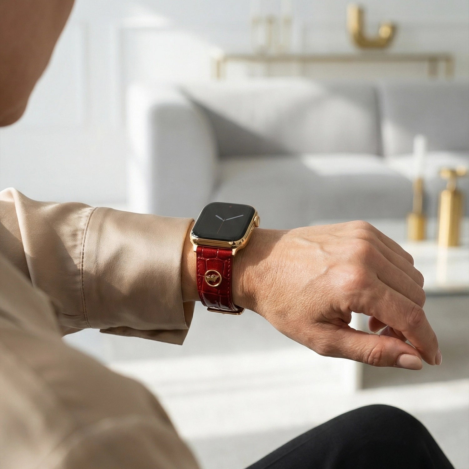 VERONA Armband für Apple Watch rot