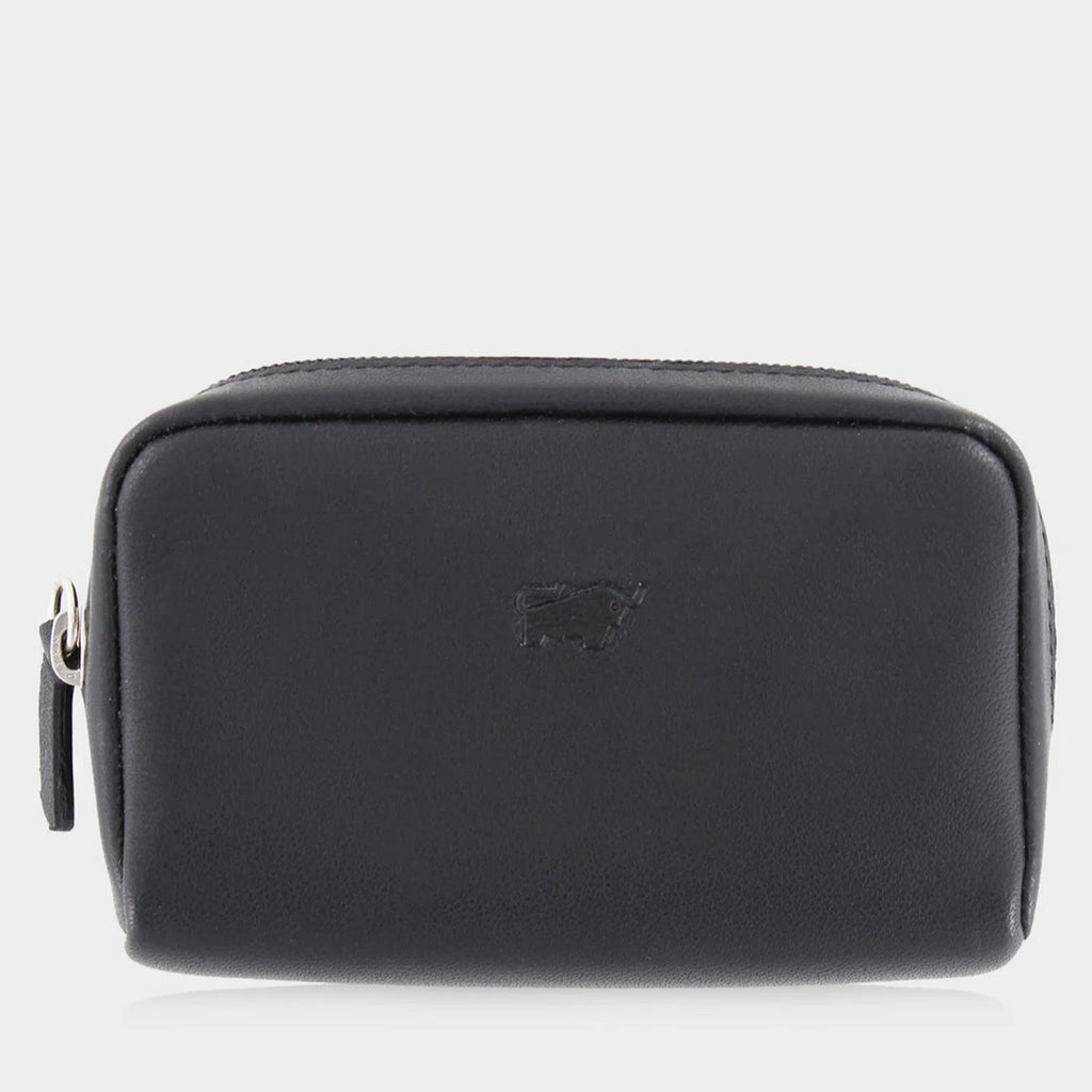 ARIZONA Key Case M Zip Black | BRAUN BUFFALO