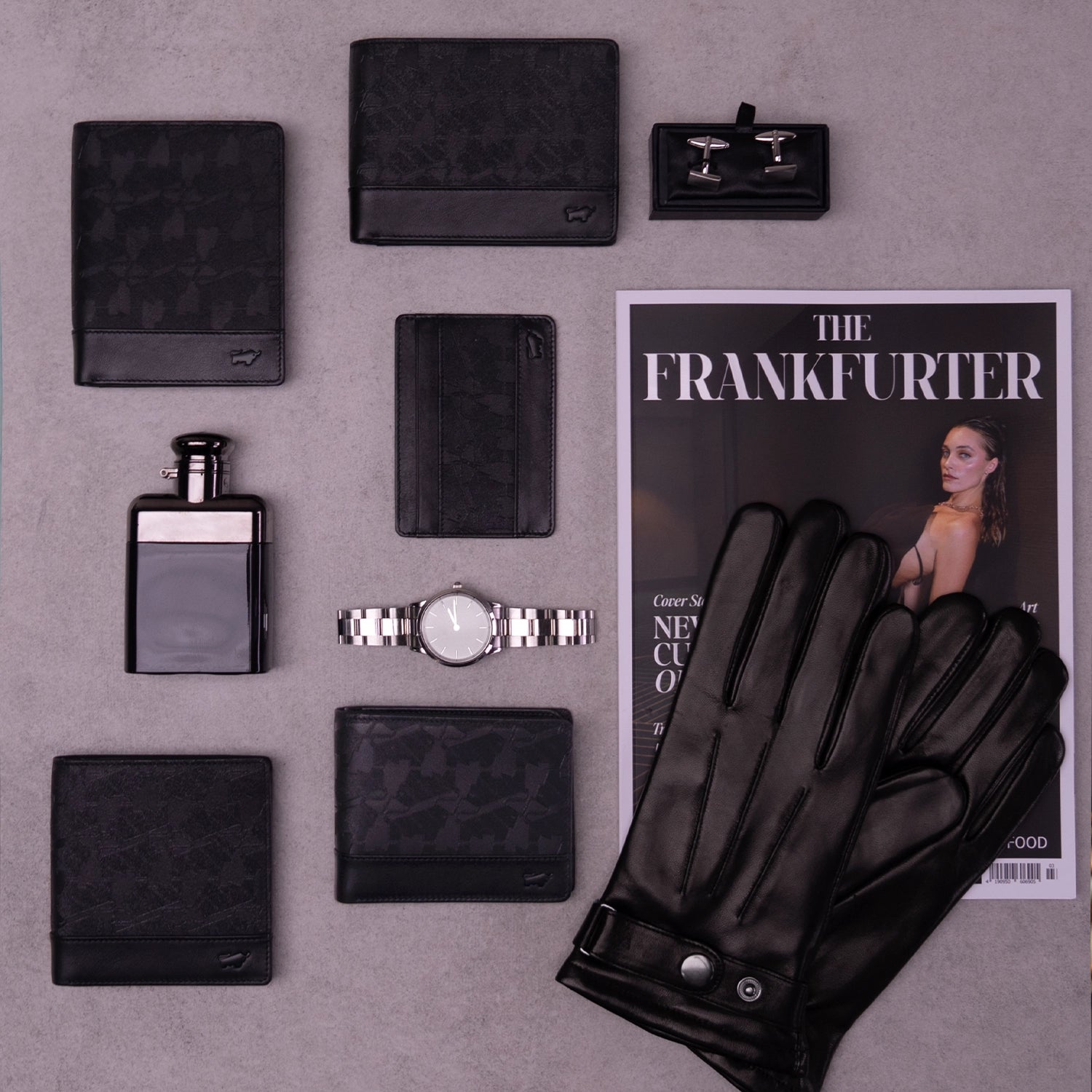 LEON RFID wallet 4+3CS black